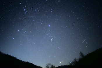 Achi village starry sky