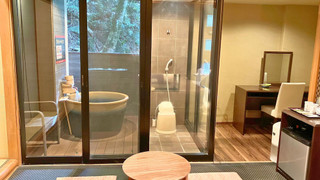 [和美麗Jr.スイート] 専用テラス 客室露天風呂 禁煙