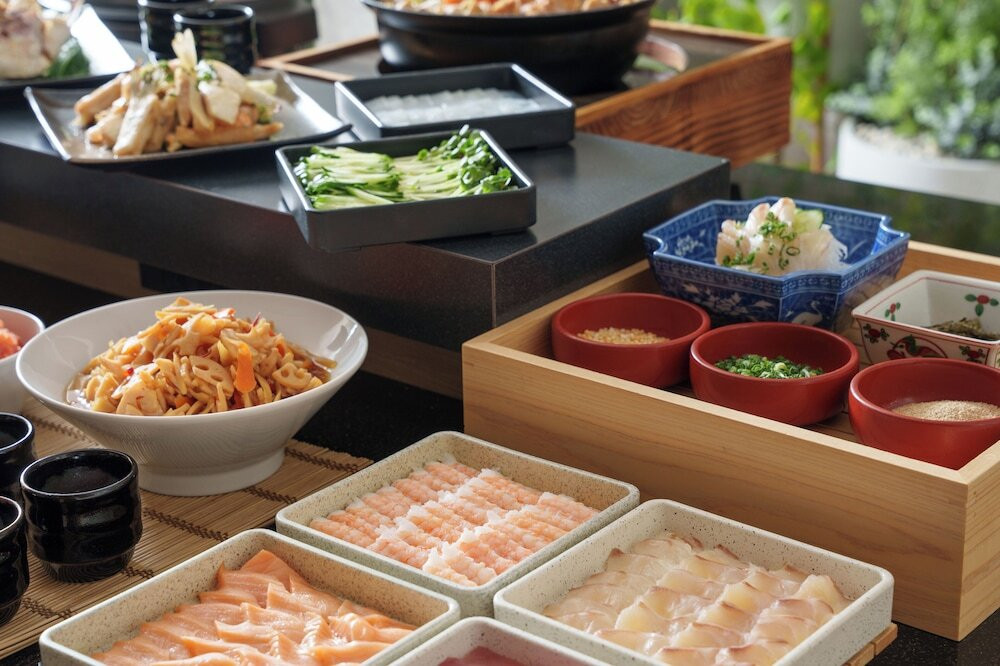 朝食ビュッフェ