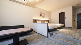 ツインルーム(ソファベッド利用で最大3名様)(新設部屋)禁煙 (ベッドタイプリクエスト不可)