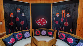 ~NARUTO-ナルト-コラボルーム「暁のコクーン」~ご宿泊者様限定の豪華オリジナルグッズをプレゼント/NARUTO&BORUTO忍里ライトチケット＋ハイドアンドシーク付き/4名定員/禁煙/全室檜風呂
