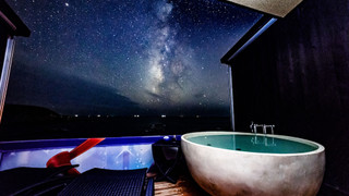 ダブルルーム　露天風呂付　シービュー　1階