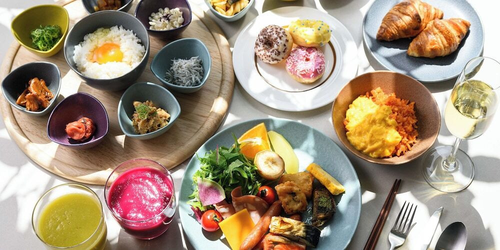 朝食ビュッフェ