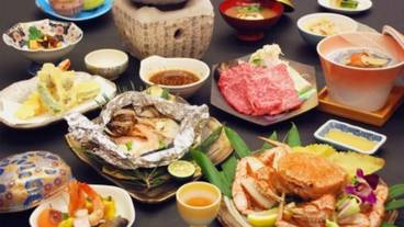 夕食 会席料理一例 / 1