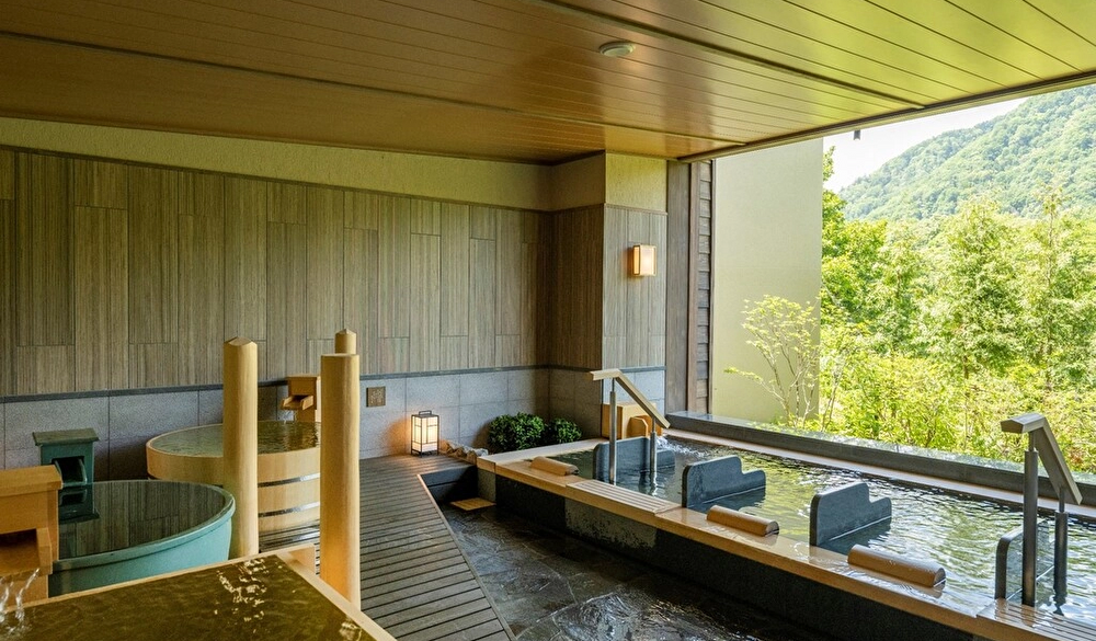 大浴場「岩蕗の湯」 露天風呂② / 3