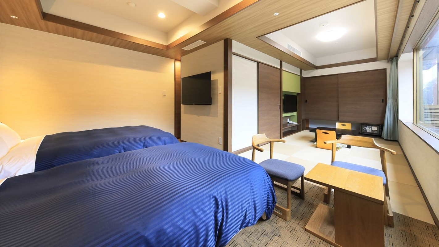 和洋室2ベッド+琉球畳