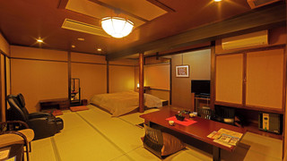 和室 ローベッド & 露天風呂付