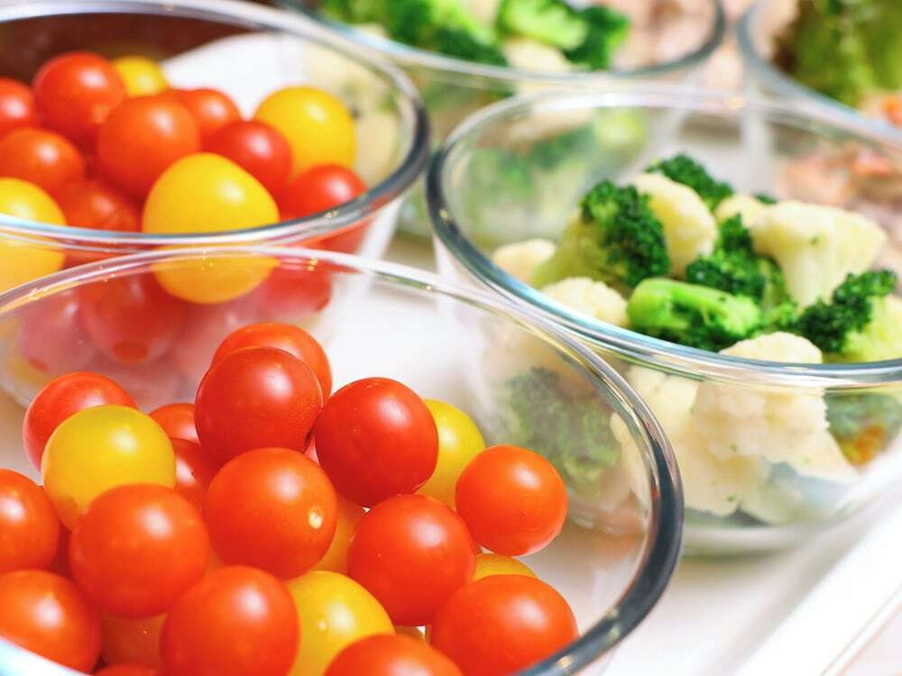 朝食ビュッフェ