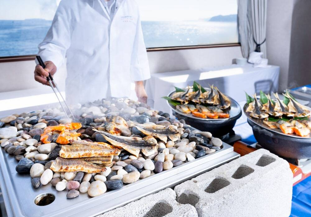 朝食ビュッフェ