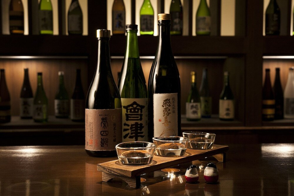 会津SAKE Bar 飲み比べ