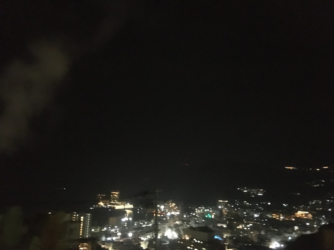 部屋からの夜景