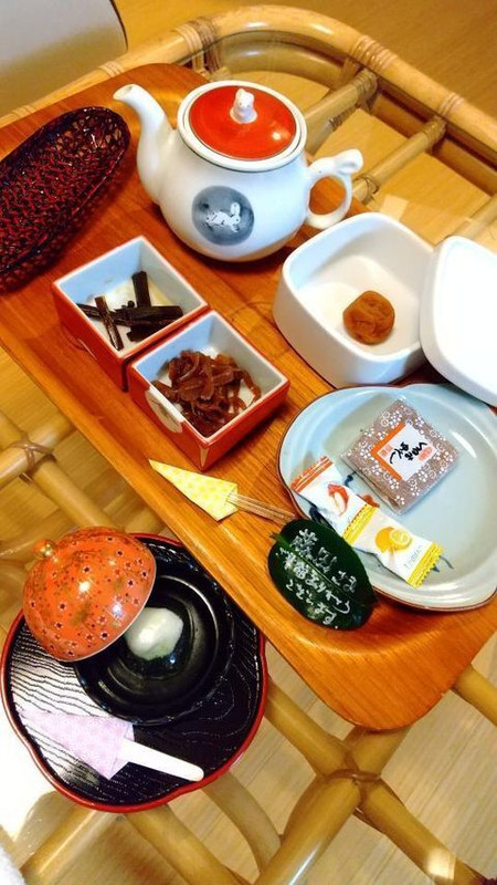 客室のお茶菓子 / 1