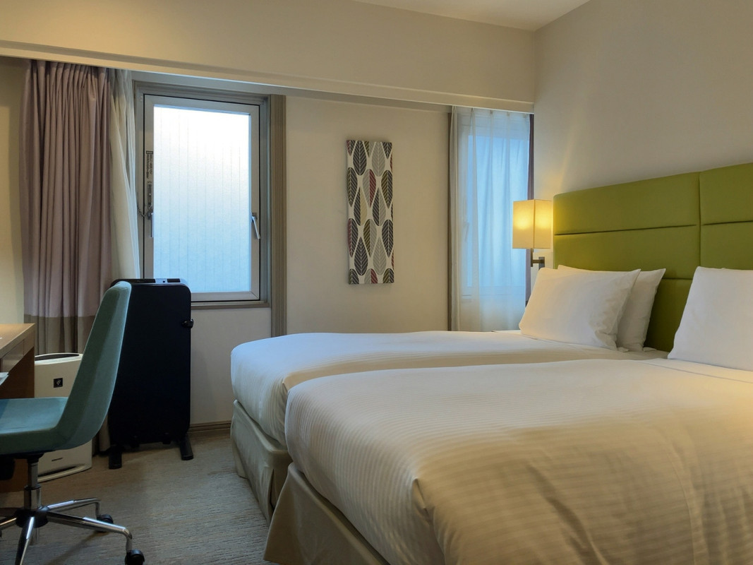 8階以上がスーペリアフロア、そのハリウッドツインルームです