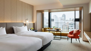 デラックス ルーム シングルベッド 2 台 禁煙 パークビュー