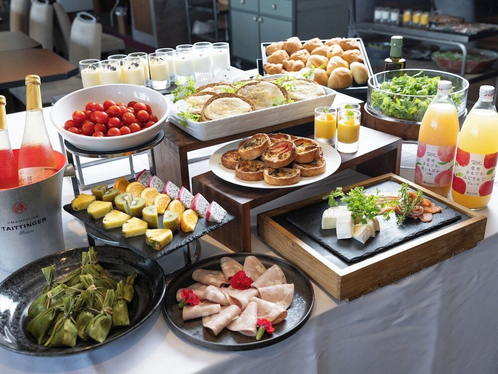 朝食ビュッフェ