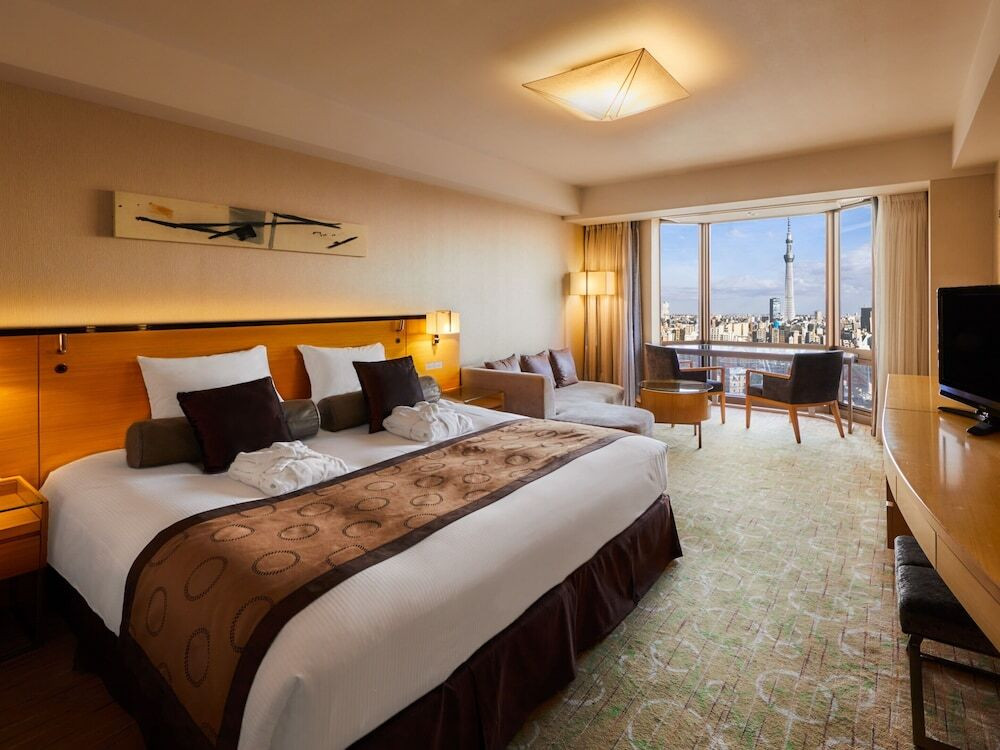 特等席のフォトジェニックな眺めにうっとり♡スカイツリーを眺めて過ごすホカンス。4243135