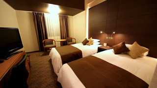 スーペリアツインルーム、禁煙、シティービュー　東館