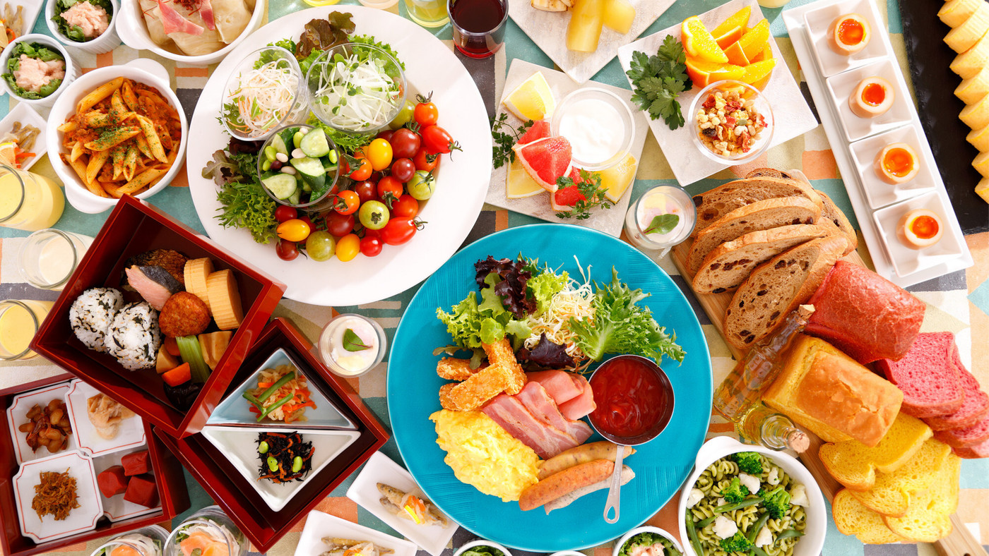 定番から近江名物まで、おいしい&ヘルシーなブッフェ3931513