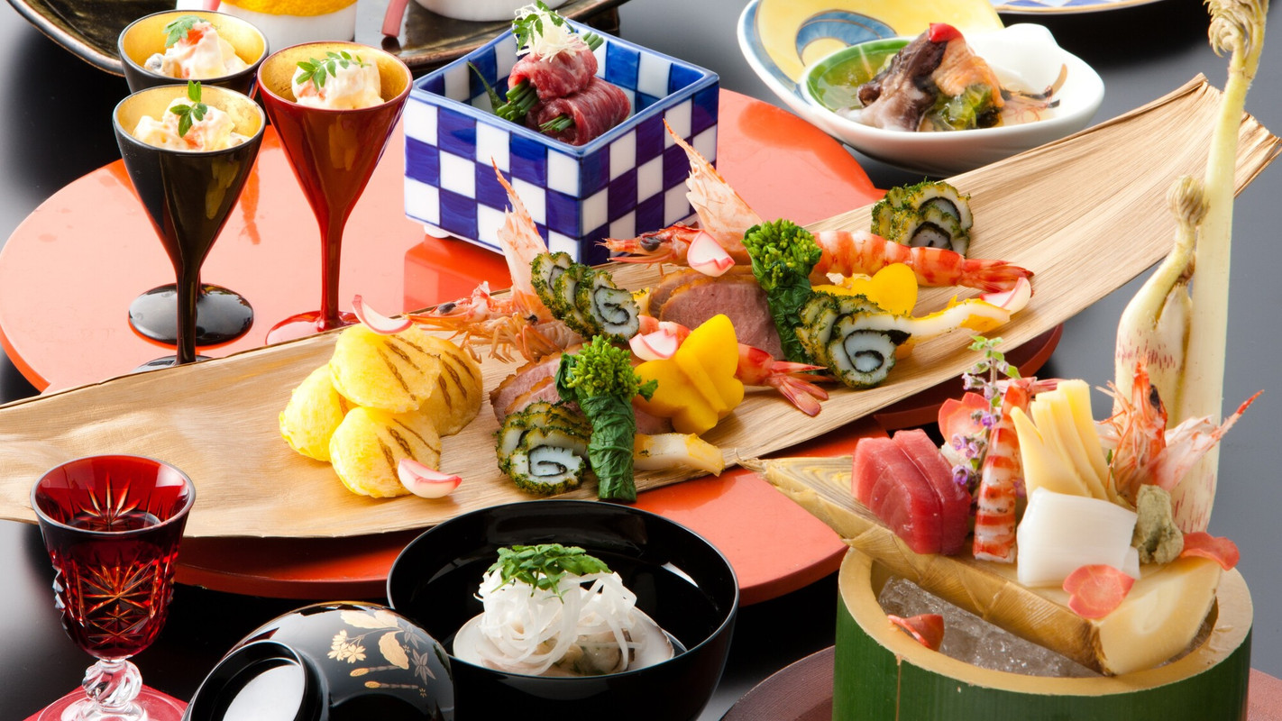 夕食 会席料理一例①