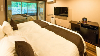 【洋モダン洋室】露天風呂付き 喫煙