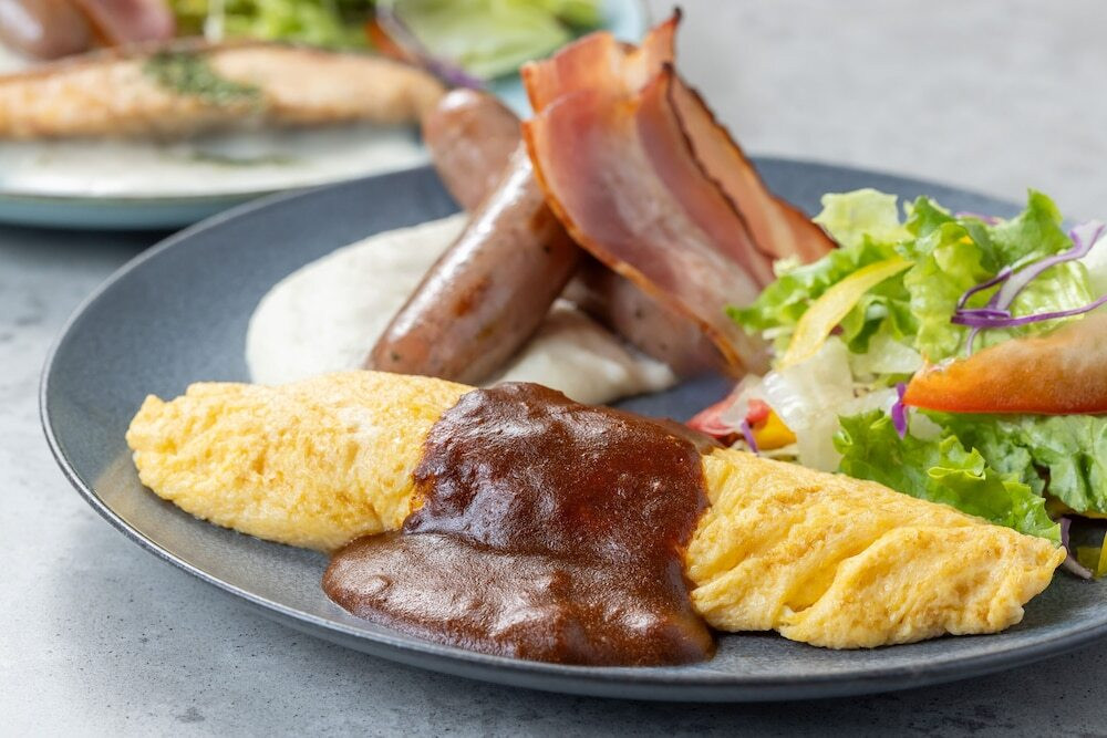 朝食ビュッフェ