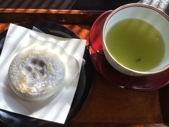 「茶房 ぎゃらりー かさの家」 料理 33028299 茶柱縁起茶セット500円