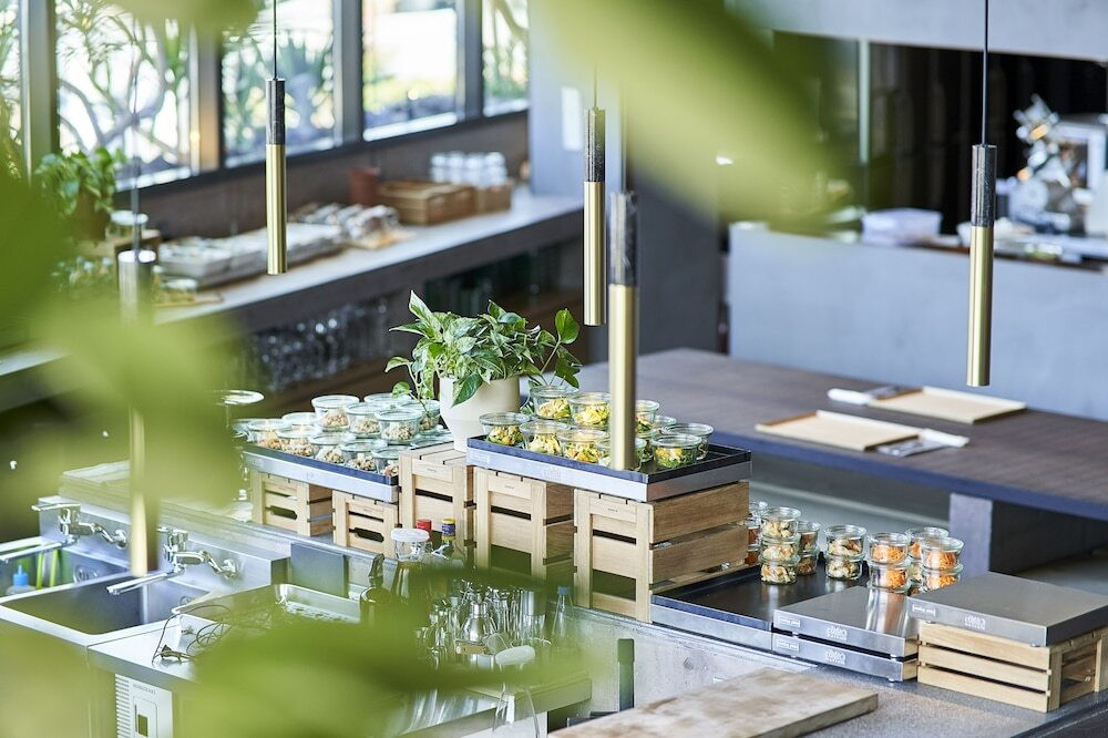 朝食ビュッフェ