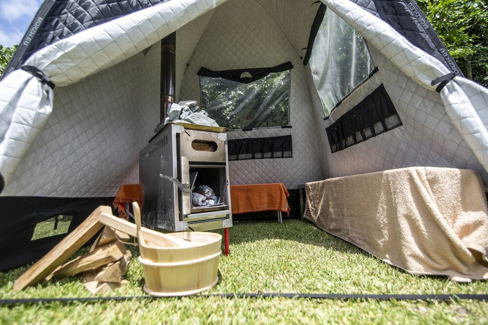 テントサウナ①