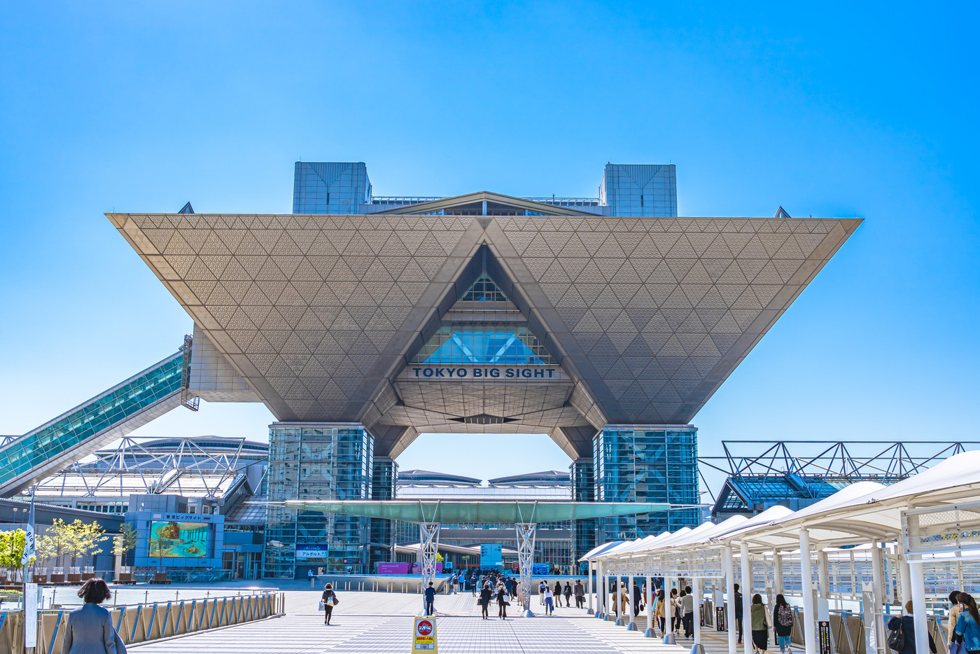 東京の都市風景 東京ビッグサイト周辺の風景