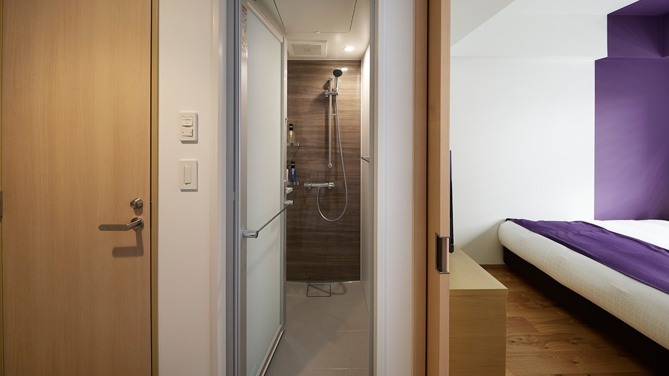 スーペリアダブル、モデレートツインのシャワー