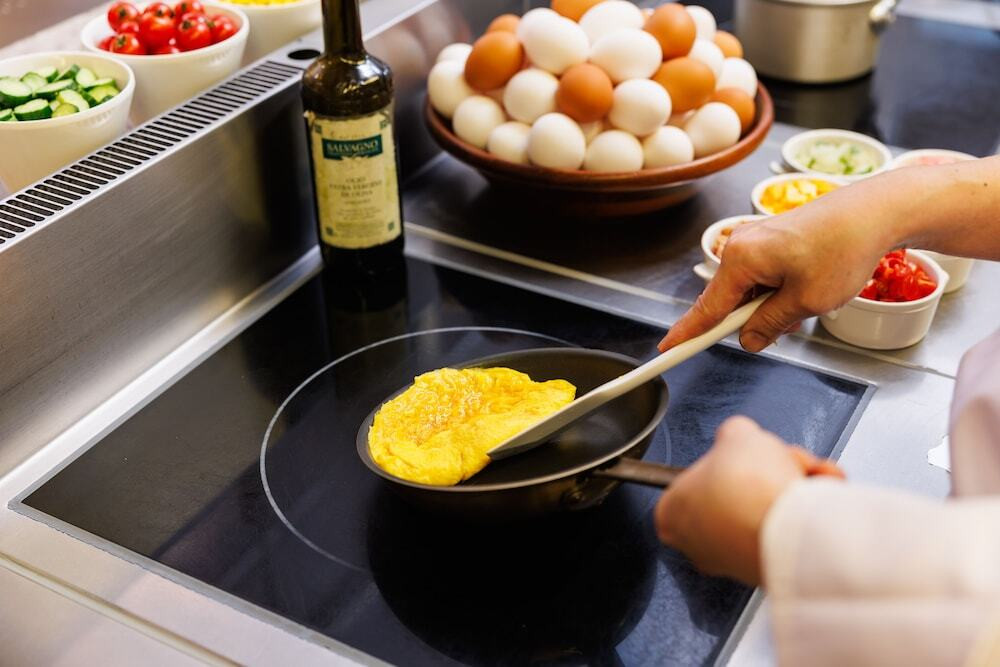 朝食ビュッフェ