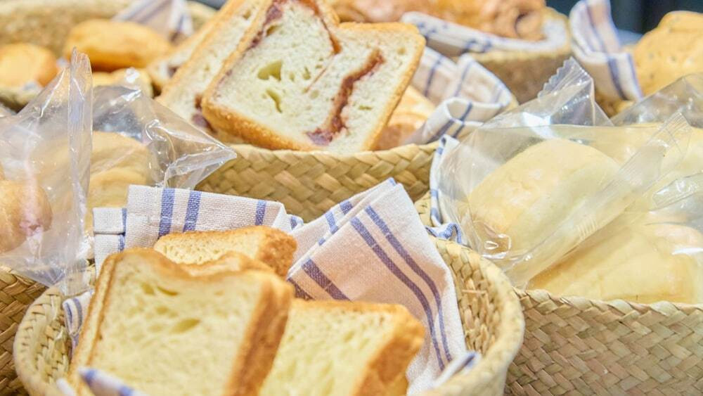 朝食ビュッフェ