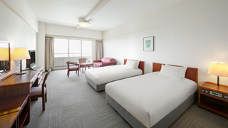 クラシック ルーム シングルベッド 2 台