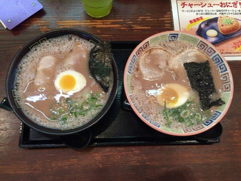 「大砲ラーメン 本店」 料理 79412371 食べくらべセット ￥900-