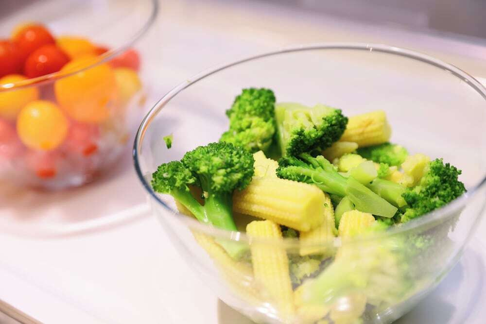 朝食ビュッフェ