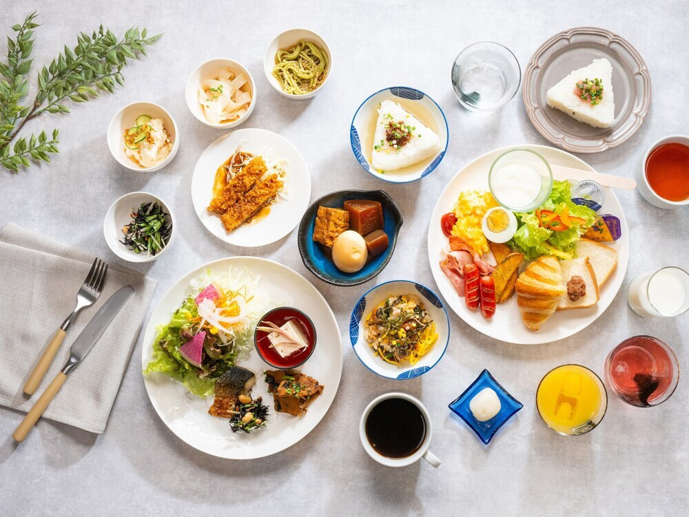 朝食ビュッフェ