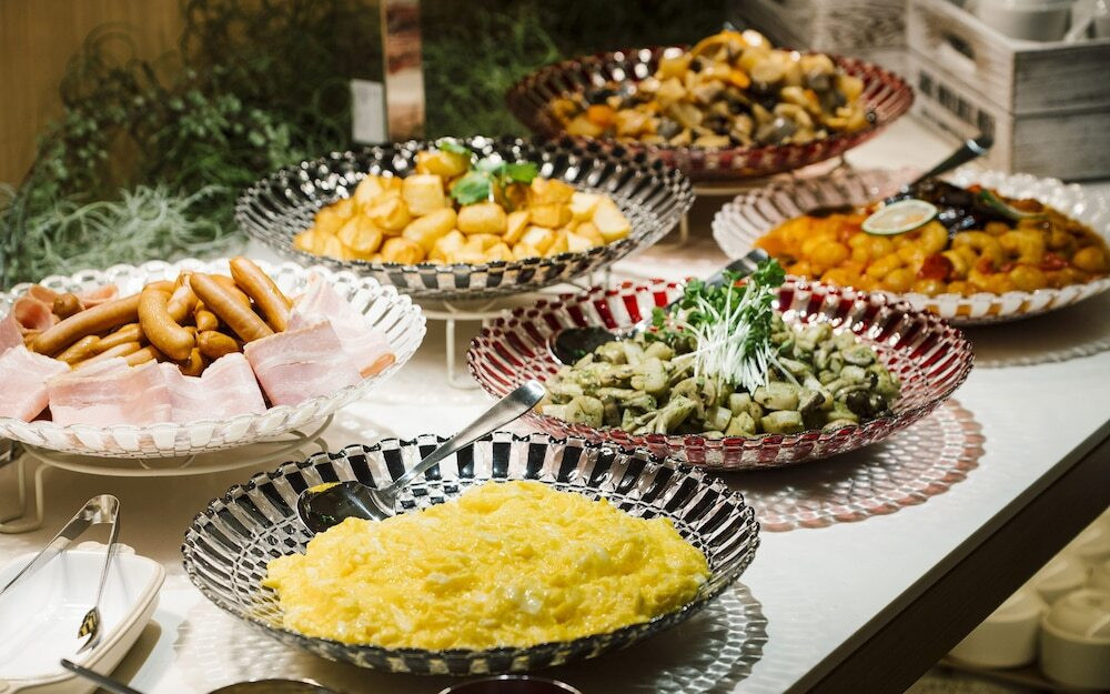 朝食ビュッフェ