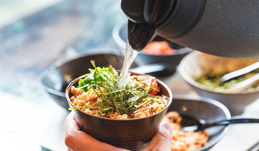 朝食ビュッフェ 出汁茶漬け / 4