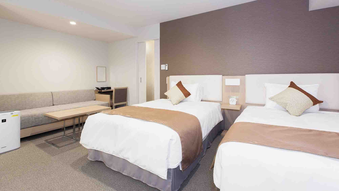 全4タイプの洗濯乾燥機つき客室、朝食は選べるおかず「DELIスタイル」を楽しめるホテル3489849