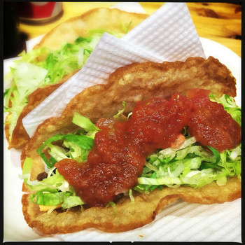 「LUCKY TACOS」料理 58121 タコス2個 500円