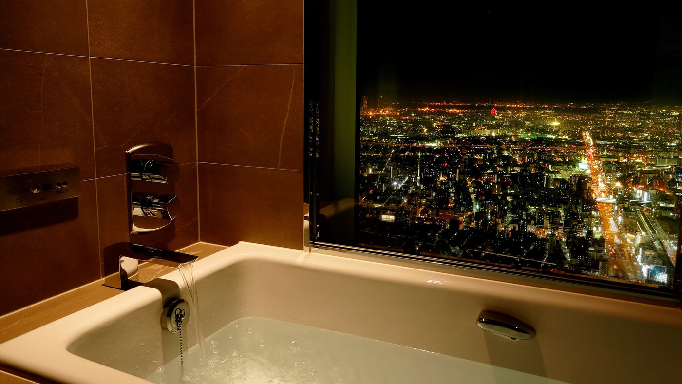 両親に大阪の夜景をプレゼント！あべのハルカスで叶える天空の宿泊体験3527433