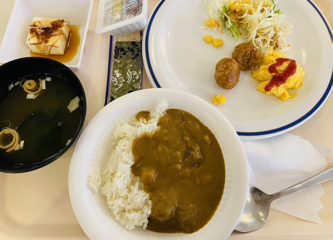 1日目の朝食