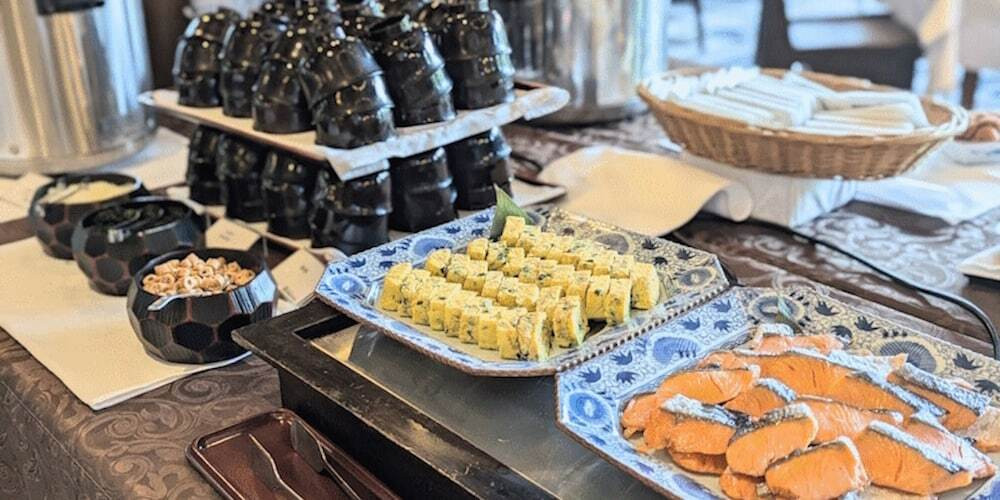 朝食ビュッフェ