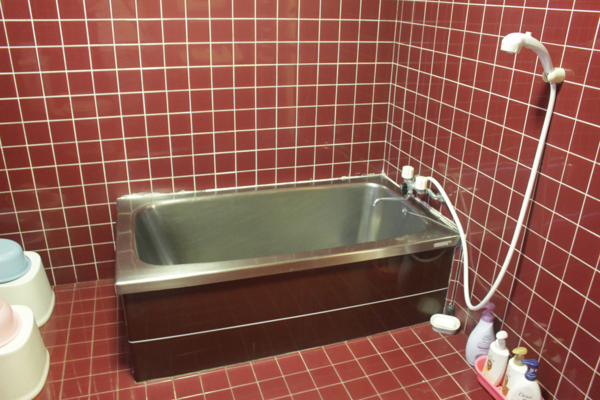 トイレと一体型ですが、とても広いです。