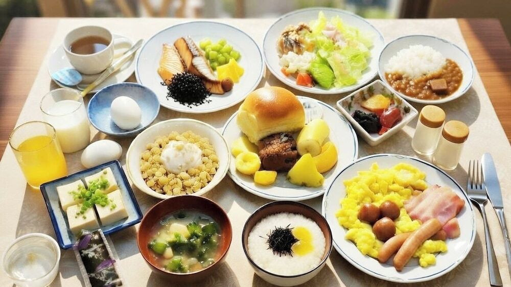 朝食ビュッフェ