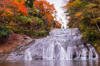 (Chiba) Awamata Falls in the Boso Yoro Valley