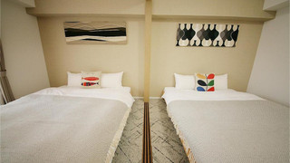 ファミリールーム クイーンベッド2台 キッチン付 禁煙