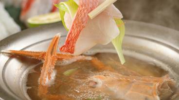 夕食一例／しゃぶしゃぶ / 6