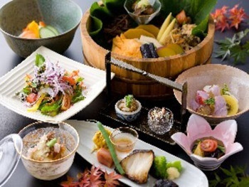 お部屋の露天風呂から由布岳を一望3520653