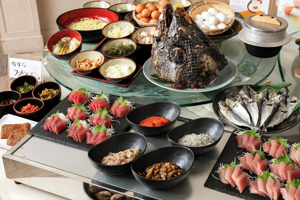 朝食ビュッフェ